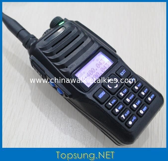 10W high power dual band VHF UHF radio transceiver