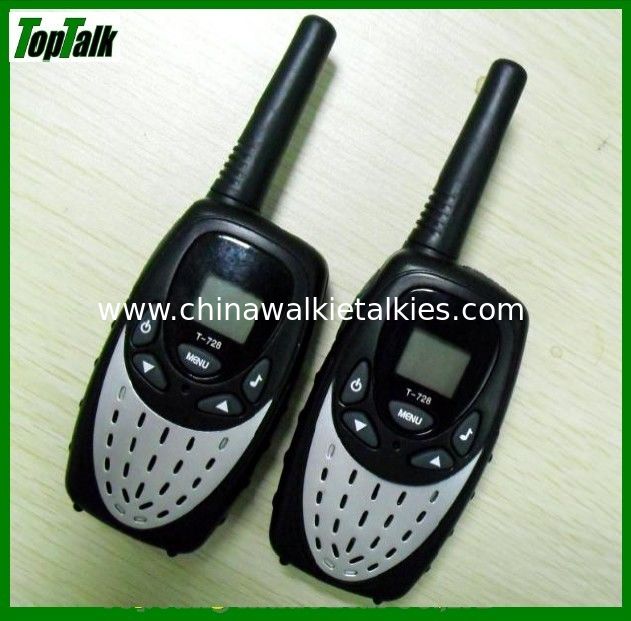Black T728 mobile radio walkie talkie phone for sale