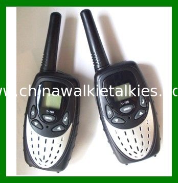 Black T728 handy talkie walkie CB UHF 80channels Radios
