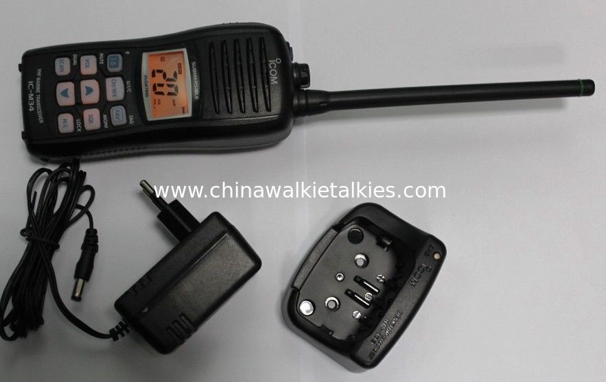 VHF Marine ic-m34 icom walkie talkie radios long range transceiver