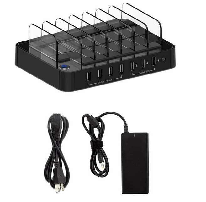 Multi USB Charger 7 port charging station for cell phone